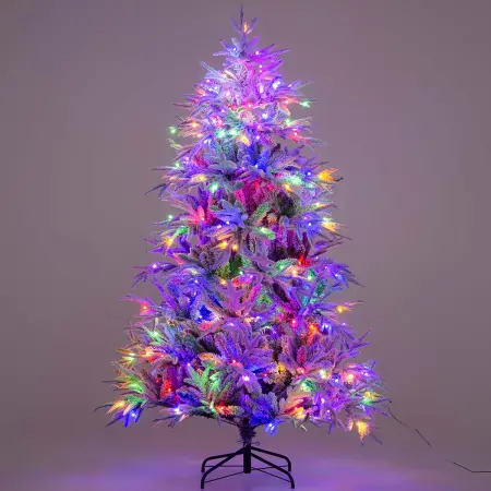 Juletræ rimet 180cm 300LED - juletræer - 6410416508658 - 1