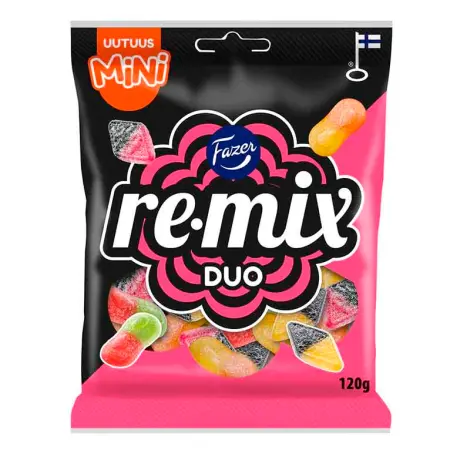 Fazer Remix Mini Duo slikpose 120 g - Slikposer - 6416453449633 - 0