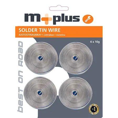 Loddetin blyfri 1,2 mm 4x10g - Loddeblik og loddetilbehør - 6417196500964 - 0