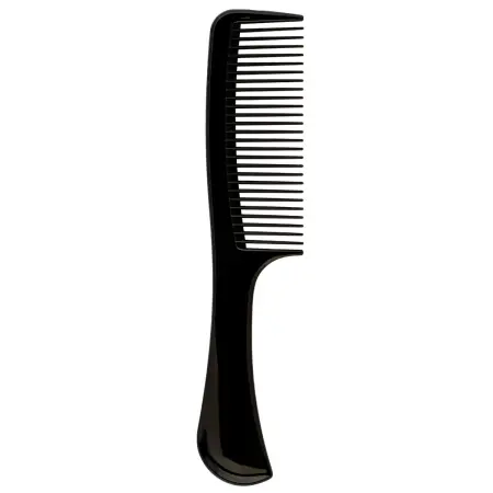 Kam med skaft Ibero Black - Hårbørster og hårstylingprodukter - 6420612183429 - 0