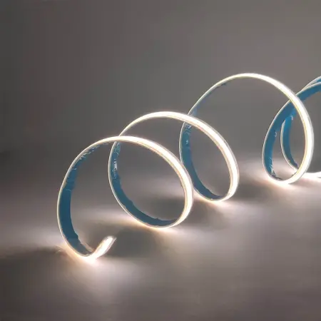 Led bånd COB 2m 12V 640led varm hvid - LED strip og LED strip - 6438152074954 - 1