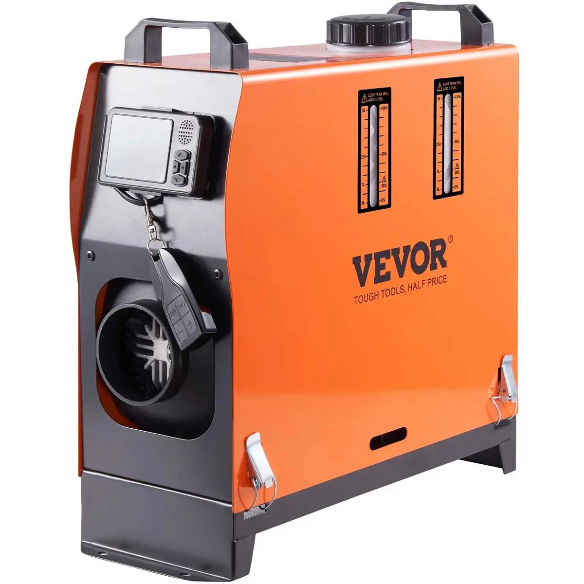 Dieselvärmare Vevor 5kW 12V Bluetooth - Dieselvärmare - 6438471033144 - 0