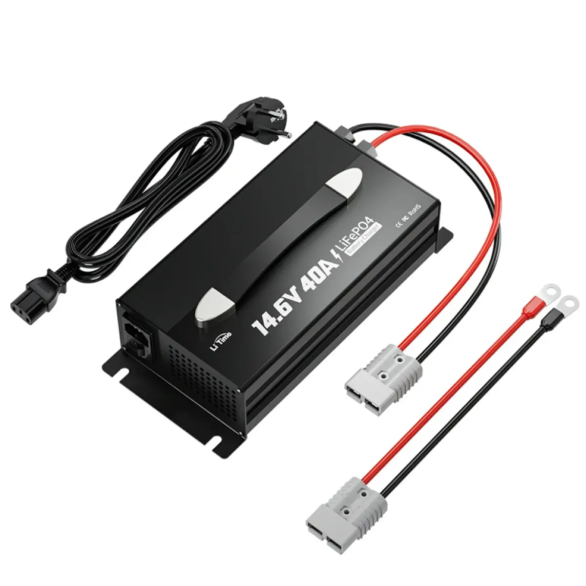 Batteriladdare Lifepo4 12V 40A LiTime - LiFePO4-laddare och DC–DC-omvandlare - 6438471346763 - 0