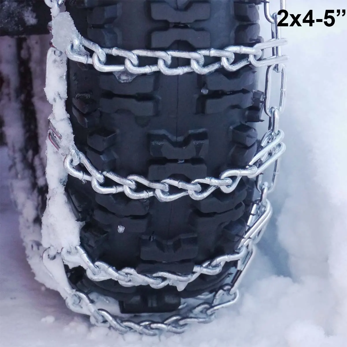 Bronco snökedja par Garden 4-5" - Remmar till snöslunga - 74-133540 - 0