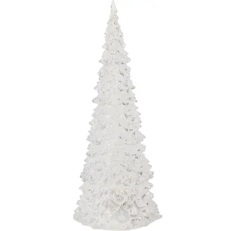 Julgran Happy X-mas LED 12cm varmvit - Ljusdekorationer för bord - 8720573599955 - 0
