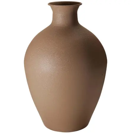 Vas i metall brun 46 cm - Vaser och brickor - 8721461043581 - 0